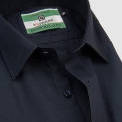 Formal Plain Shirt (Navy Blue)