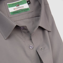 Formal Plain Shirt (Gray)